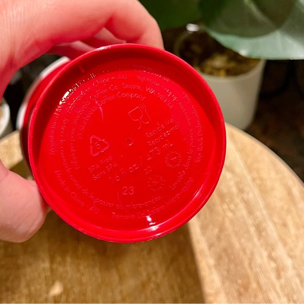 Starbucks Reusable Holiday Cup New